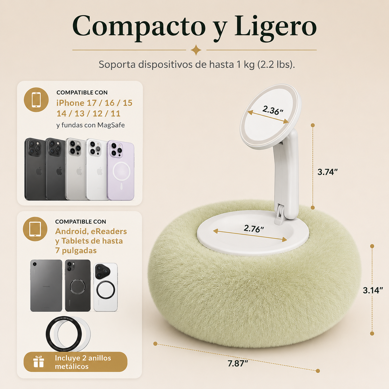 Soporte Magnético ComfortRead™