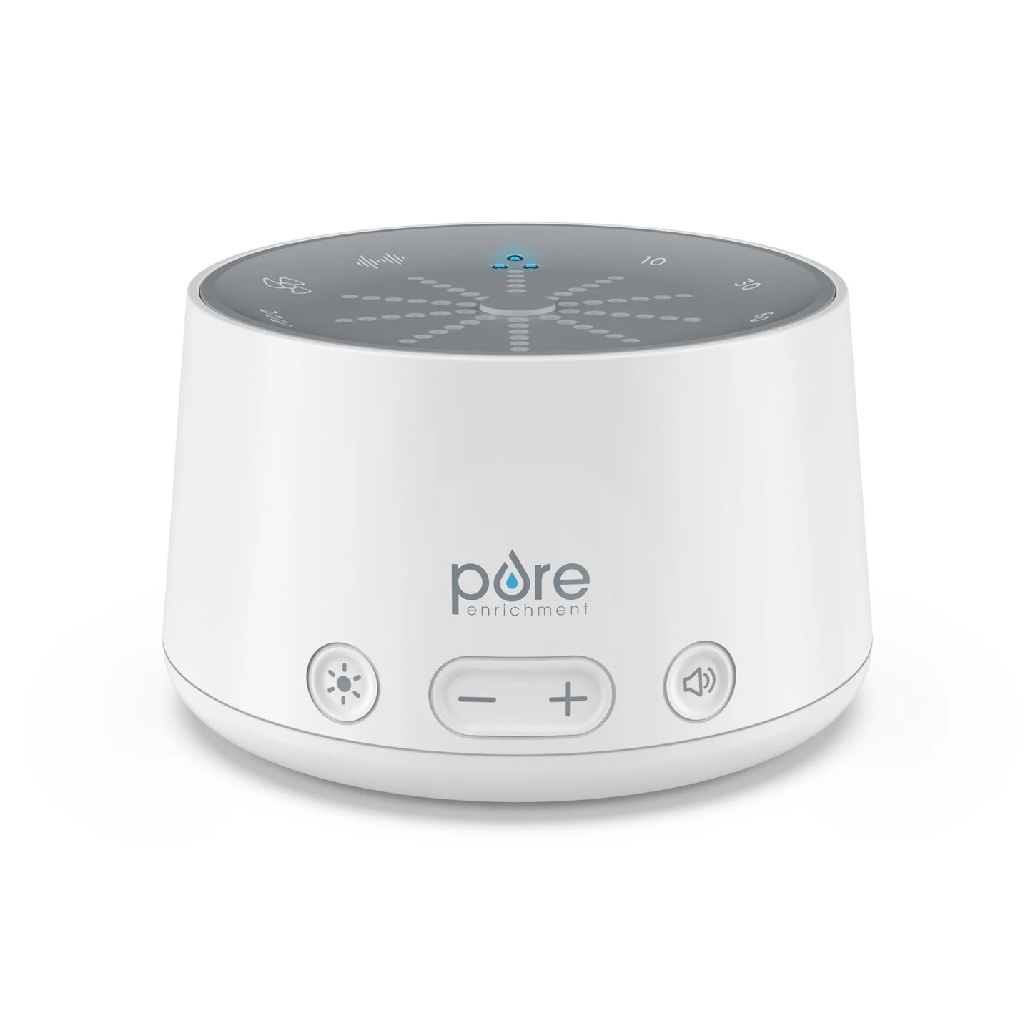 DOZE Sound Machine and Sleep Light - 6 Soothing Sounds, Relaxing Pulse Light, Auto Sleep Timer, and Built-In USB Charger - All-Natural Sleep and Stress Reliever