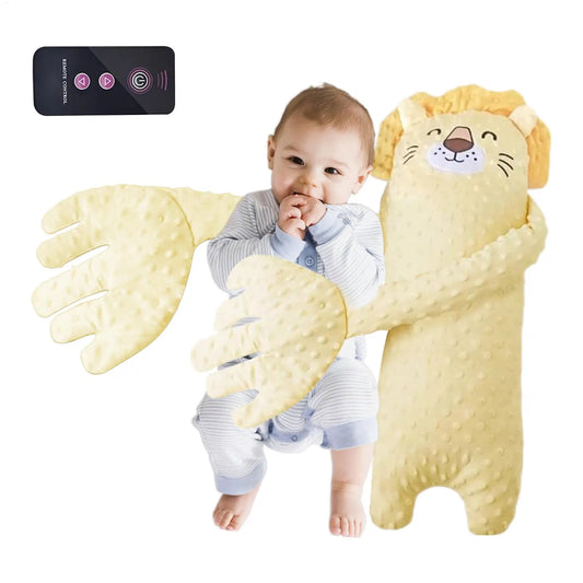 Toddler Patter for Sleep Electric Soothing Palm Sleep Pad Baby Boys Girls Sleep Aid Companion Cartoon Patting Slapping Accessory
