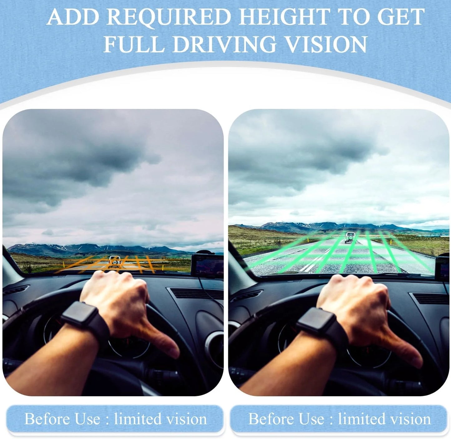Car Memory Foam Cushion Interior Accessories Pillow Car Seat Waist Pillow Lumbar Support Office Pillow Chair Cushion