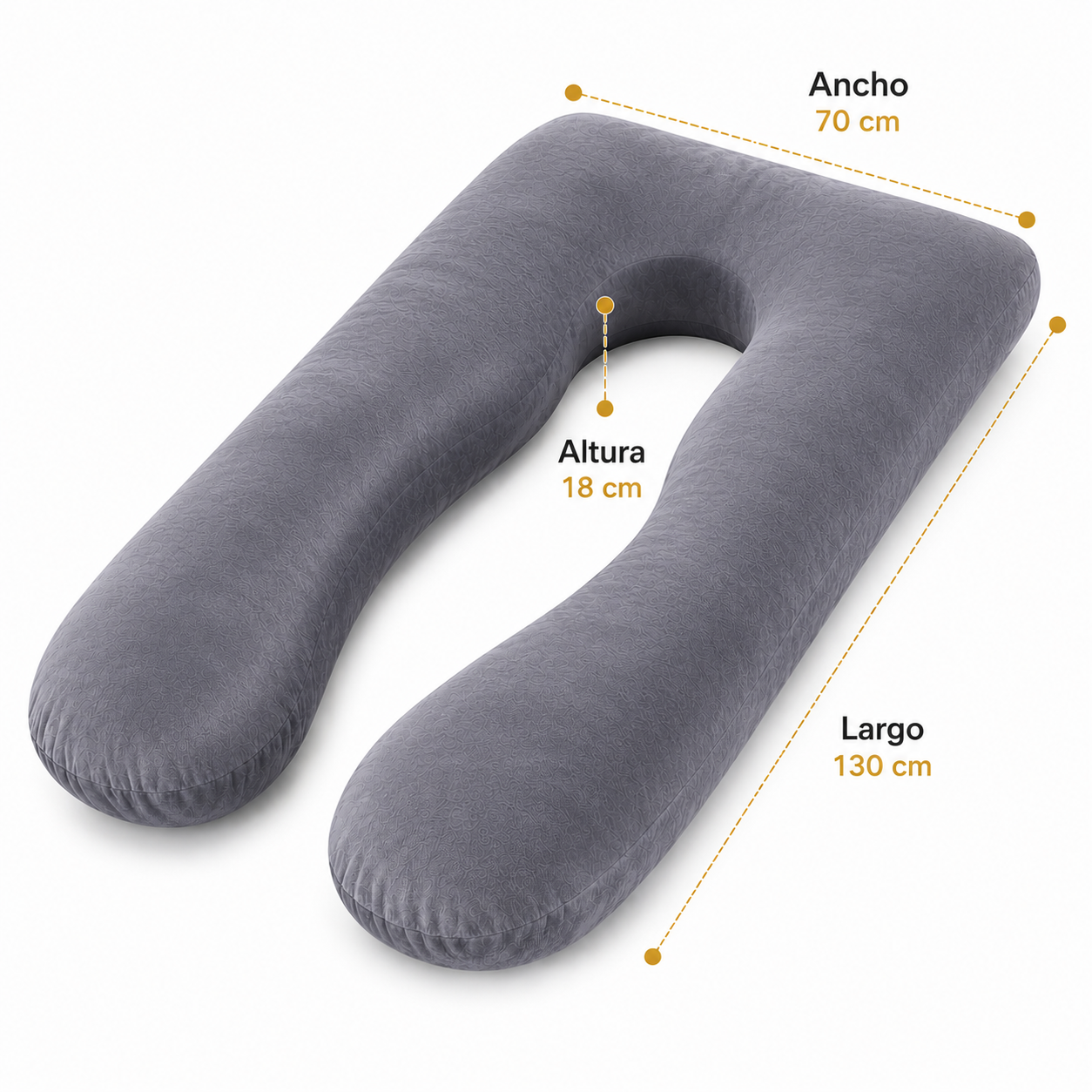 Almohada Corporal Ergonómica U-Comfort™