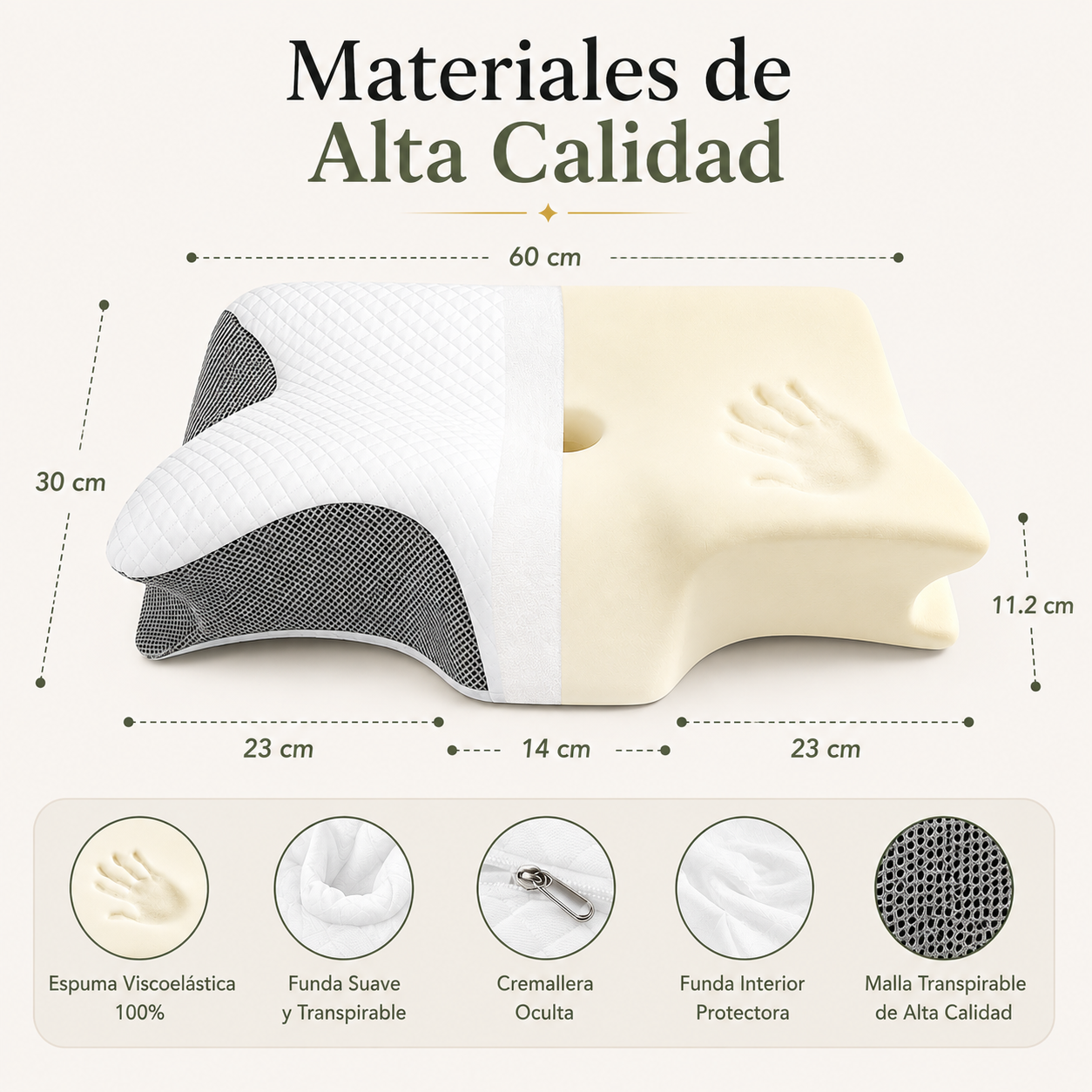 Almohada Ergonómica BeautySleep™