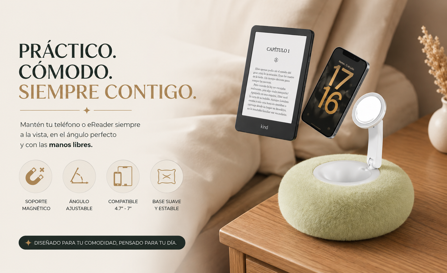 Soporte Magnético ComfortRead™